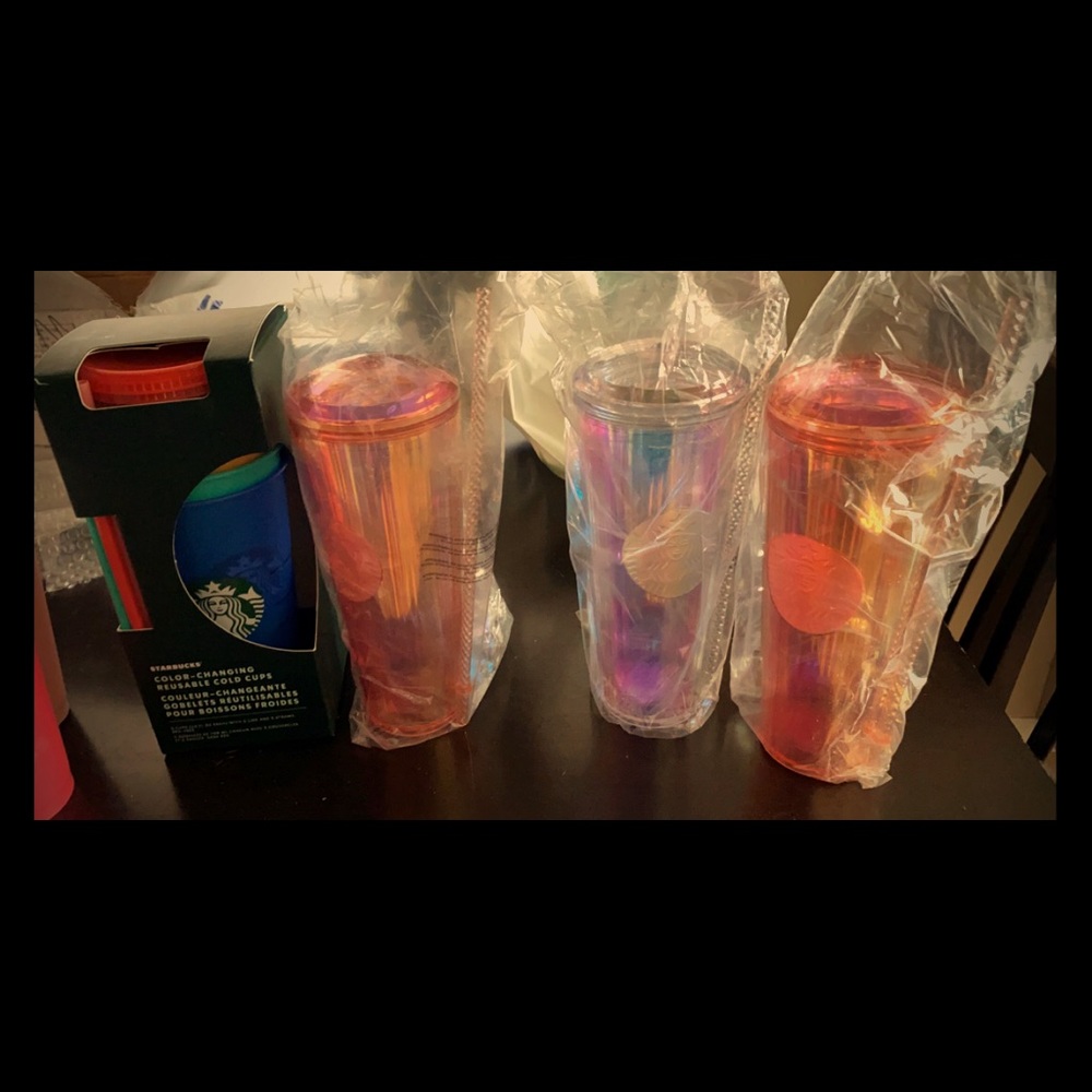 Starbucks cups